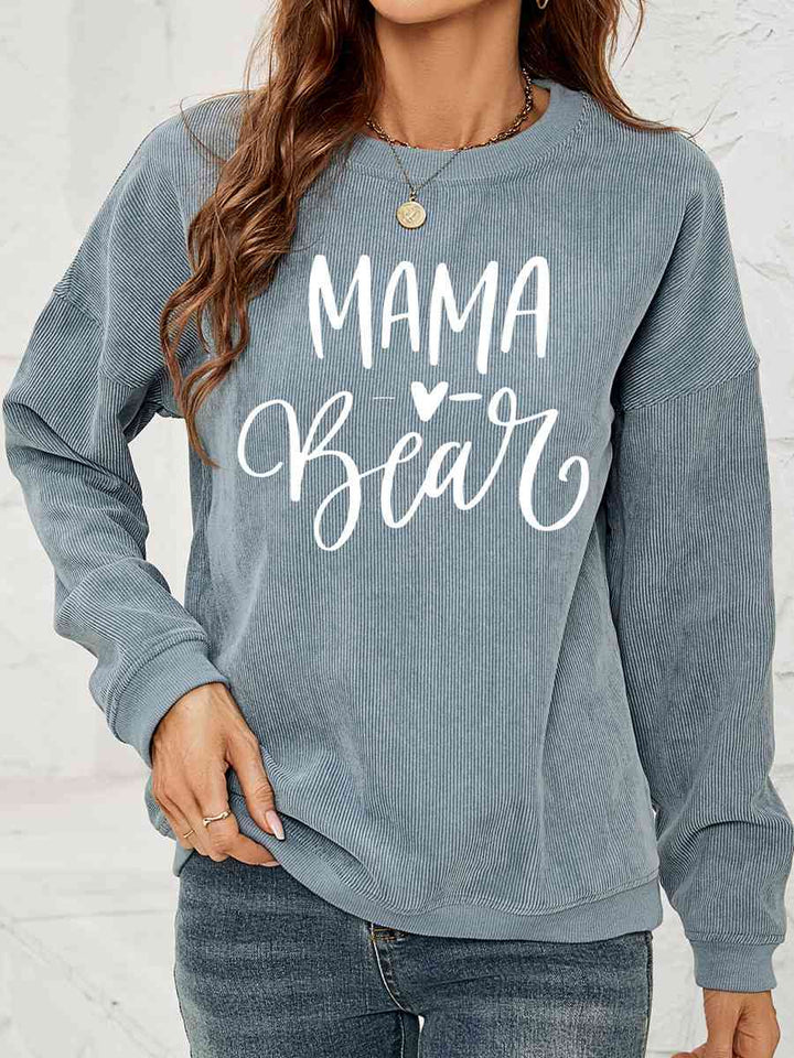 MAMA Graphic Round Neck Sweatshirt |1mrk.com