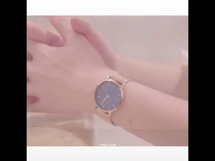 Lady Watch Fashion Minimalist Quartz Auto Date WristWatch Alloy  - 1MRK.COM