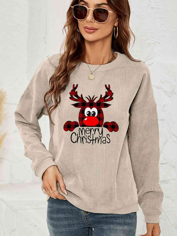 MERRY CHRISTMAS Graphic Sweatshirt |1mrk.com