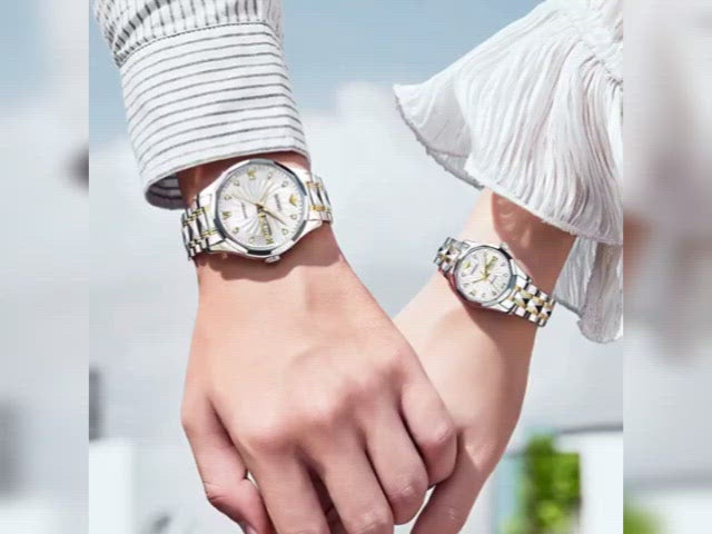 simple Luxury original brand couple men women Mechanical watch - 1MRK.COM