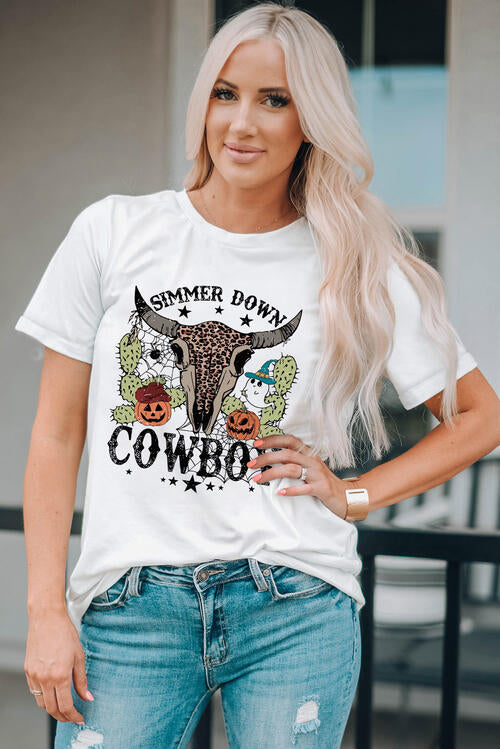 COWBOY Graphic Short Sleeve T-Shirt | 1mrk.com