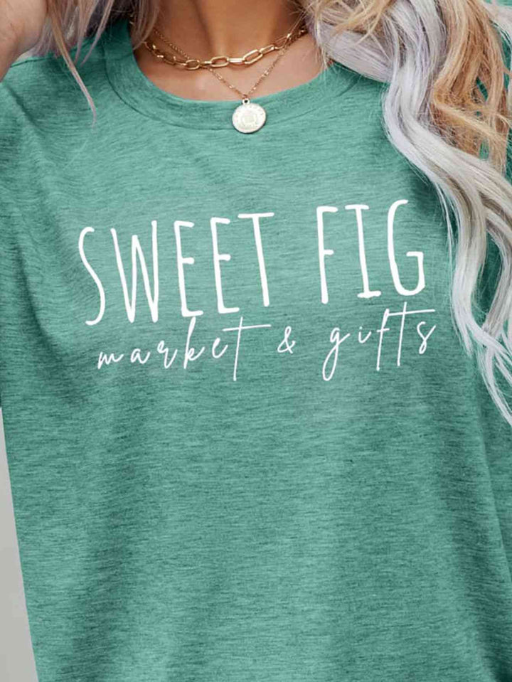 SWEET FIG MARKET & GIFTS Graphic Tee | 1mrk.com