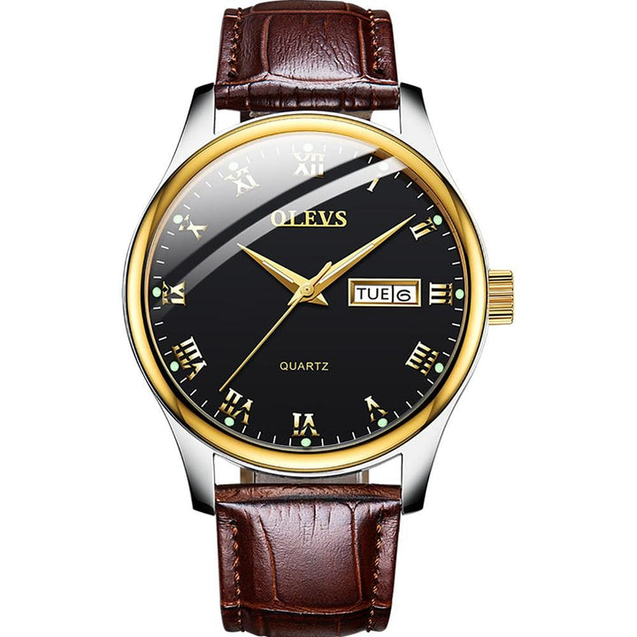 OLEVS 5568 Fashion Casual Quartz Watch Unisex Watch Water Resistant OLEVS