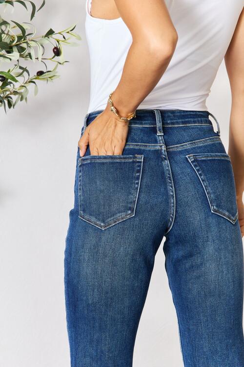 BAYEAS Cropped Straight Jeans | 1mrk.com
