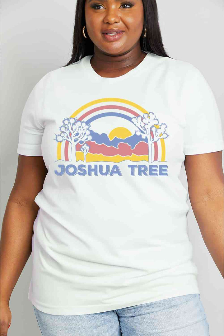 Simply Love Full Size JOSHUA TREE Graphic Cotton Tee | 1mrk.com