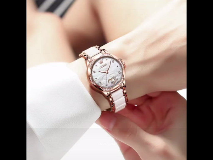 OLEVS 2020 women watches crystal fashion 3 water-resistant - 1MRK.COM