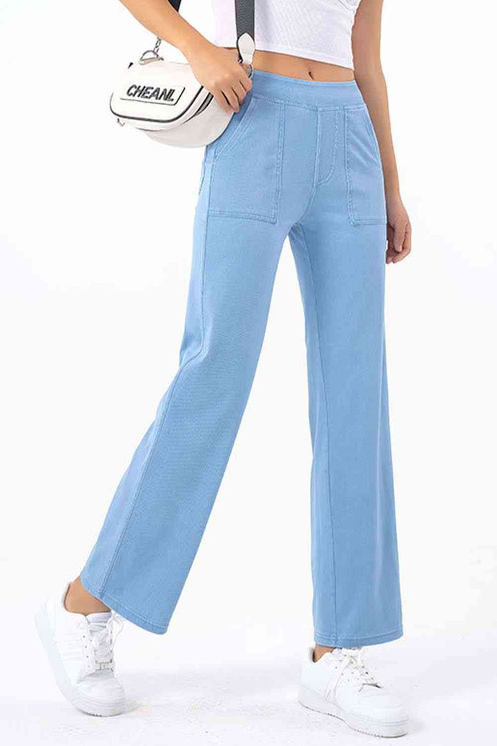 Pocketed Long Jeans | 1mrk.com