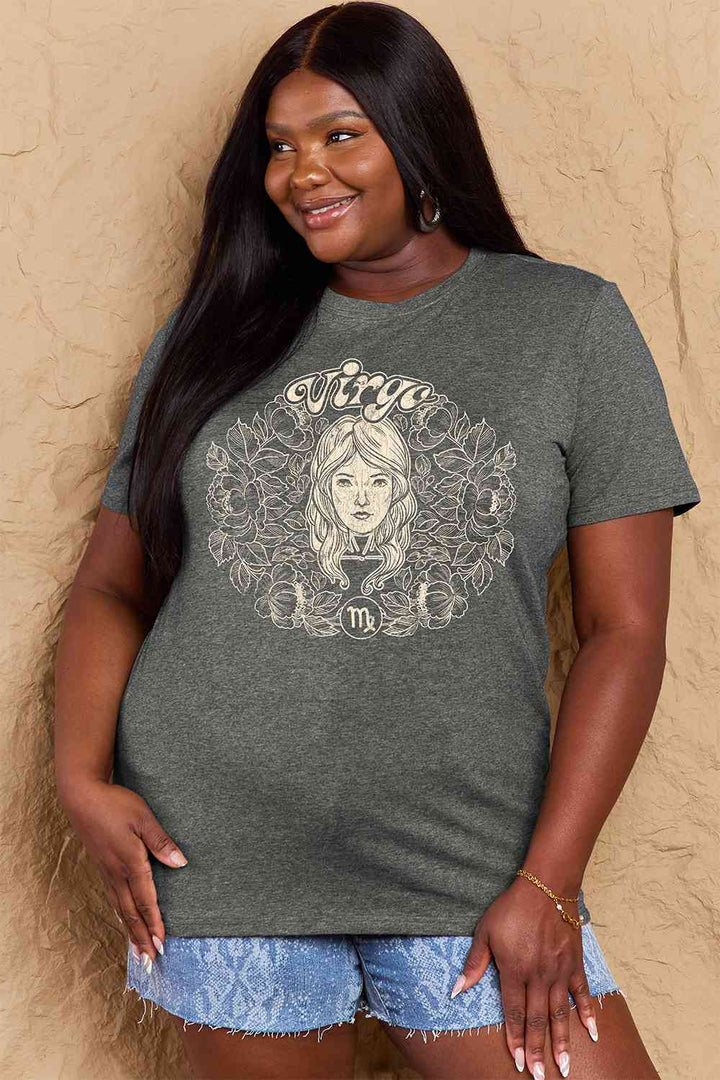 Simply Love Full Size VIRGO Graphic T-Shirt | 1mrk.com