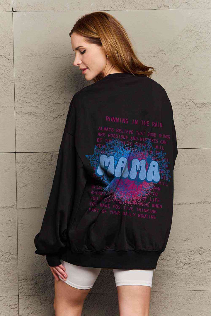 Simply Love Simply Love Full Size MAMA Graphic Sweatshirt |1mrk.com