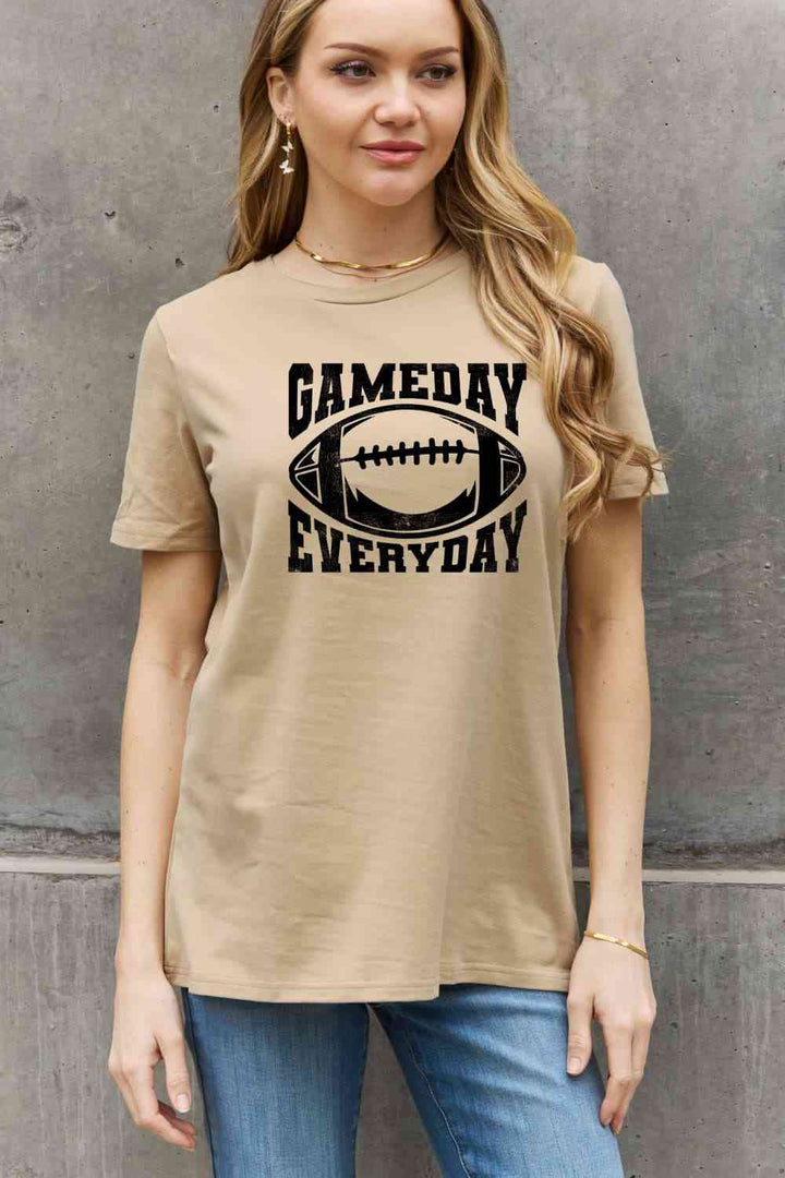 Simply Love Full Size GAMEDAY EVERYDAY Graphic Cotton Tee | 1mrk.com