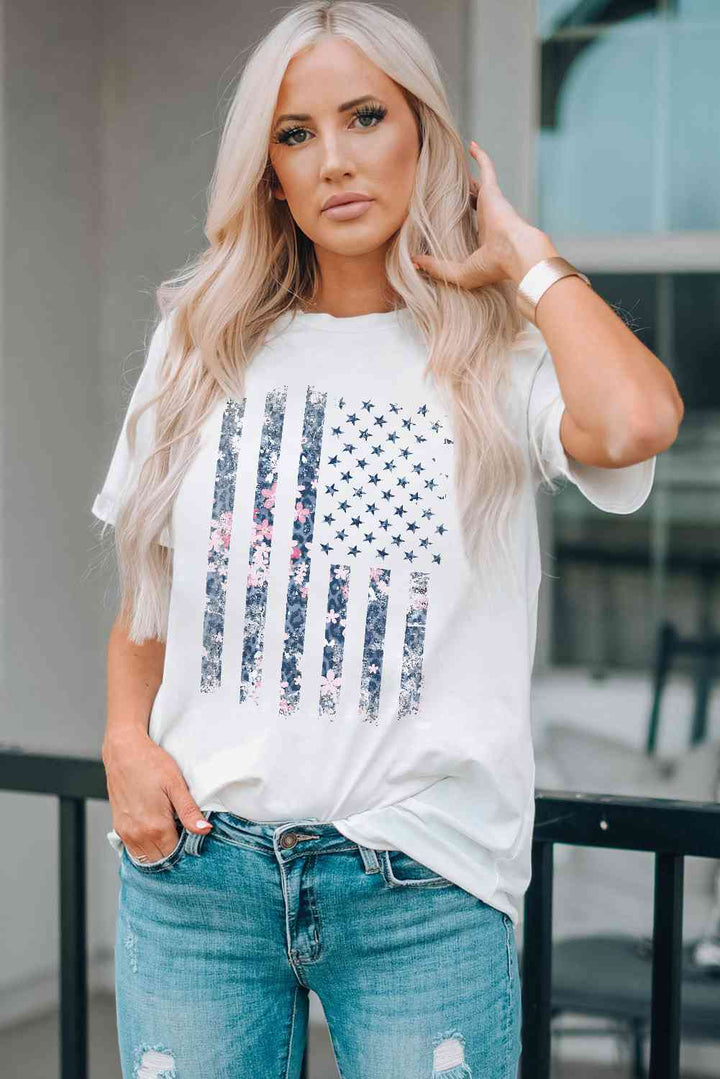 Stars and Stripes Graphic Tee | 1mrk.com