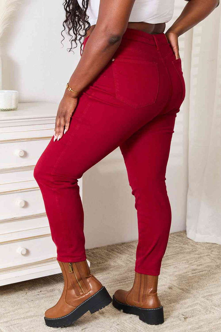 Judy Blue Full Size High Waist Tummy Control Skinny Jeans | 1mrk.com