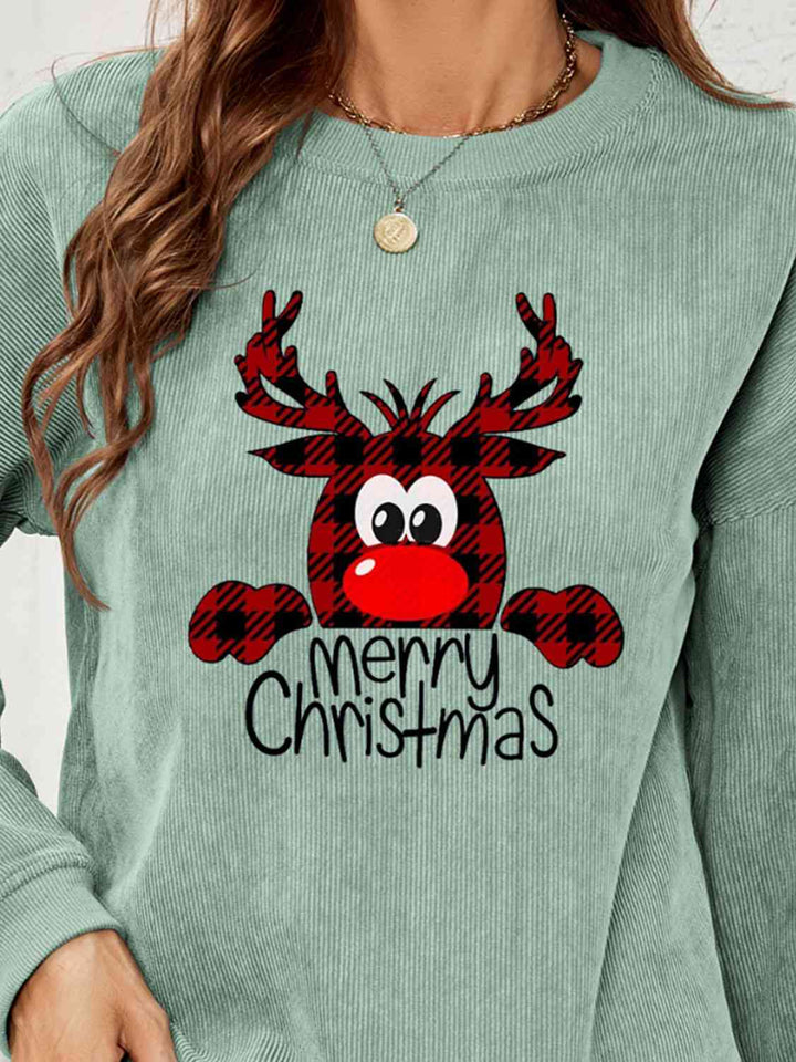 MERRY CHRISTMAS Graphic Sweatshirt |1mrk.com