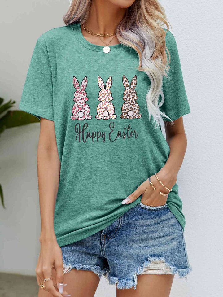 HAPPY EASTER Graphic Short Sleeve Tee | 1mrk.com