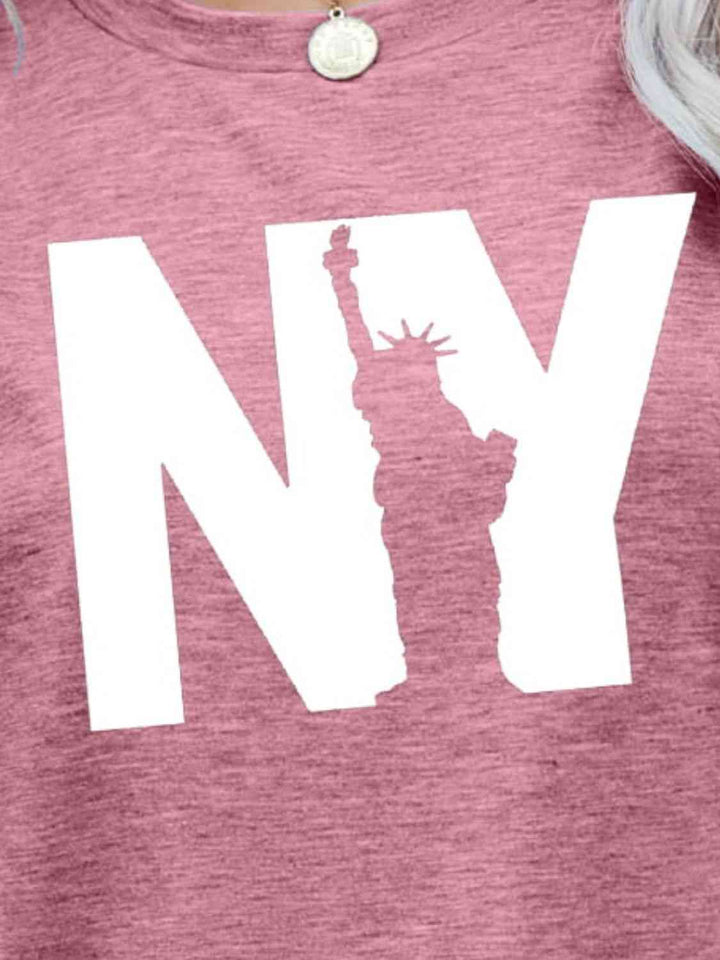 NY the Statue of Liberty Graphic Tee | 1mrk.com