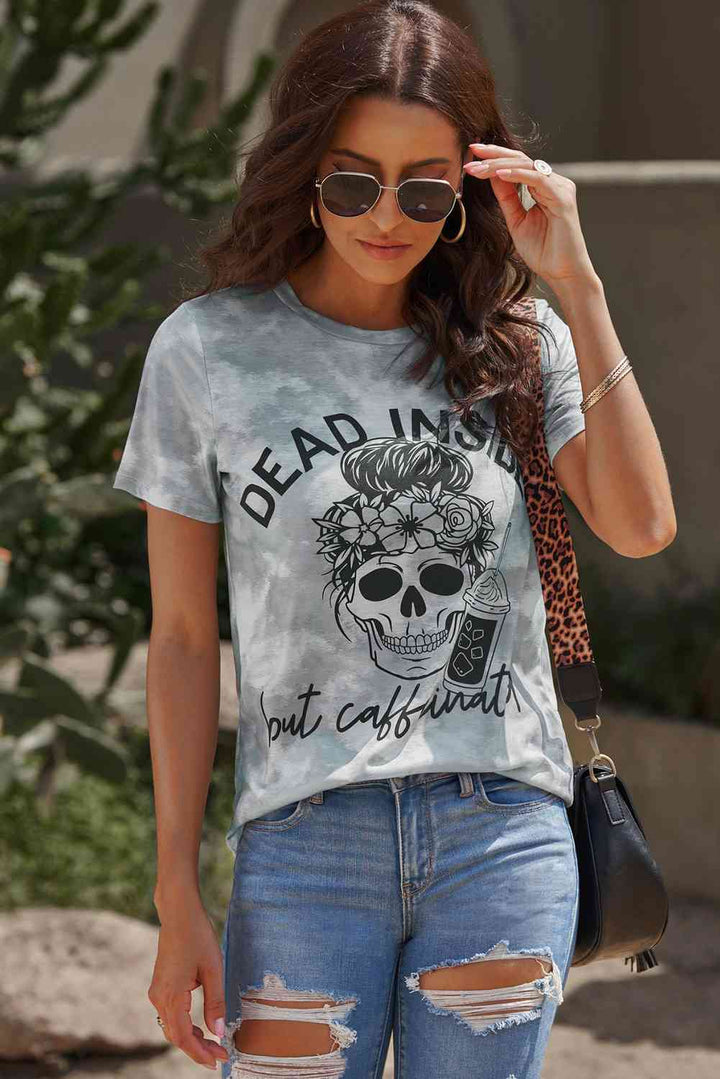 Skull Graphic Short Sleeve T-Shirt | 1mrk.com