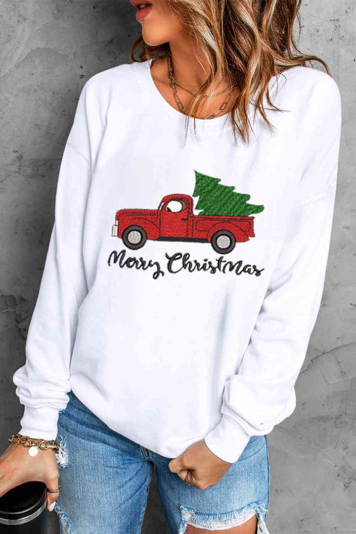 MERRY CHRISTMAS Graphic Sweatshirt |1mrk.com