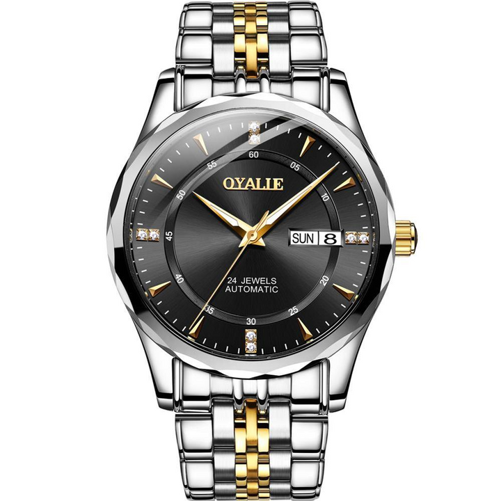 OYALIE 9789 WatchES Fashion Men Business Stainless Steel Band Watch OYALIE