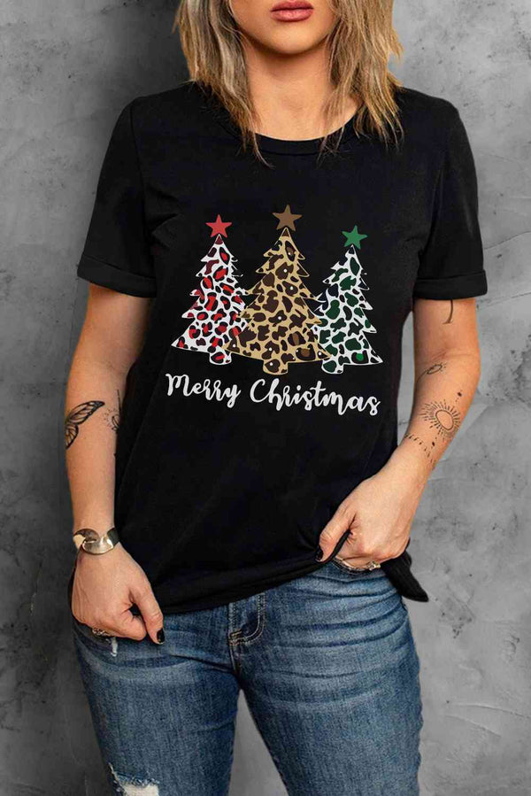 MERRY CHRISTMAS Graphic T-Shirt | 1mrk.com