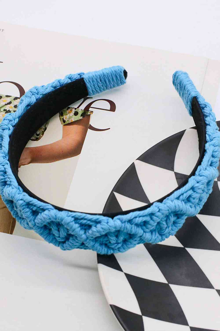 Can't Stop Your Shine Macrame Headband |1mrk.com