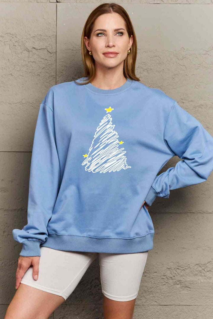 Simply Love Full Size Graphic Sweatshirt |1mrk.com