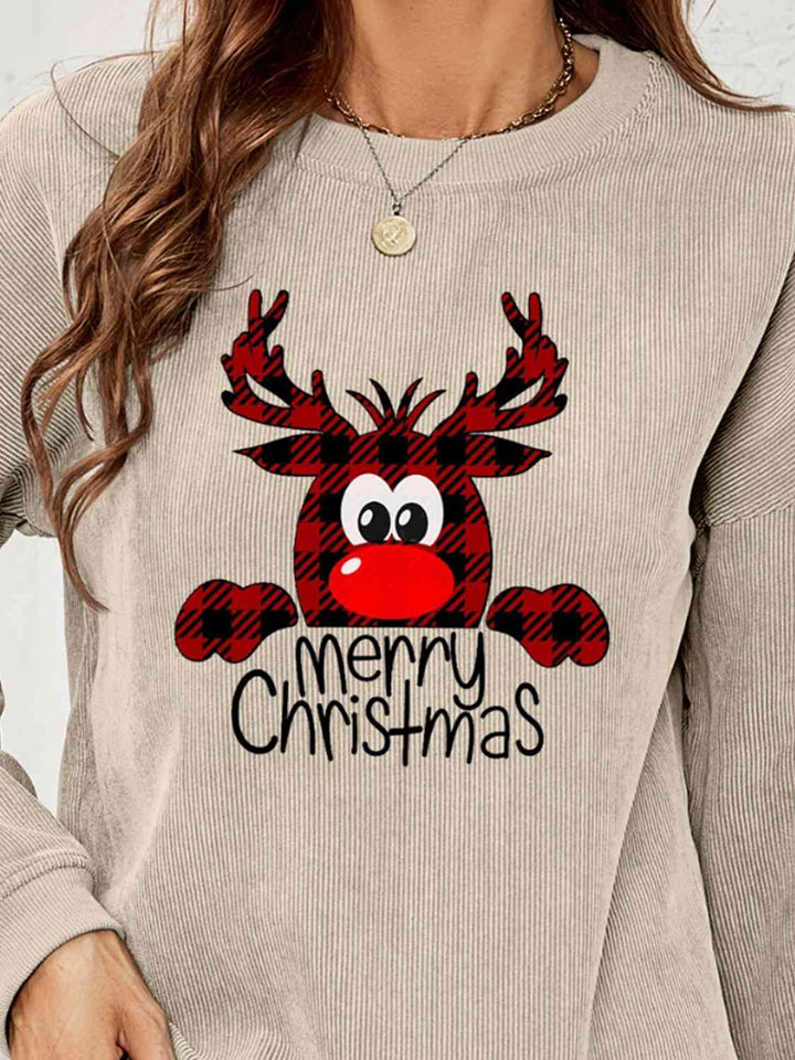 MERRY CHRISTMAS Graphic Sweatshirt |1mrk.com