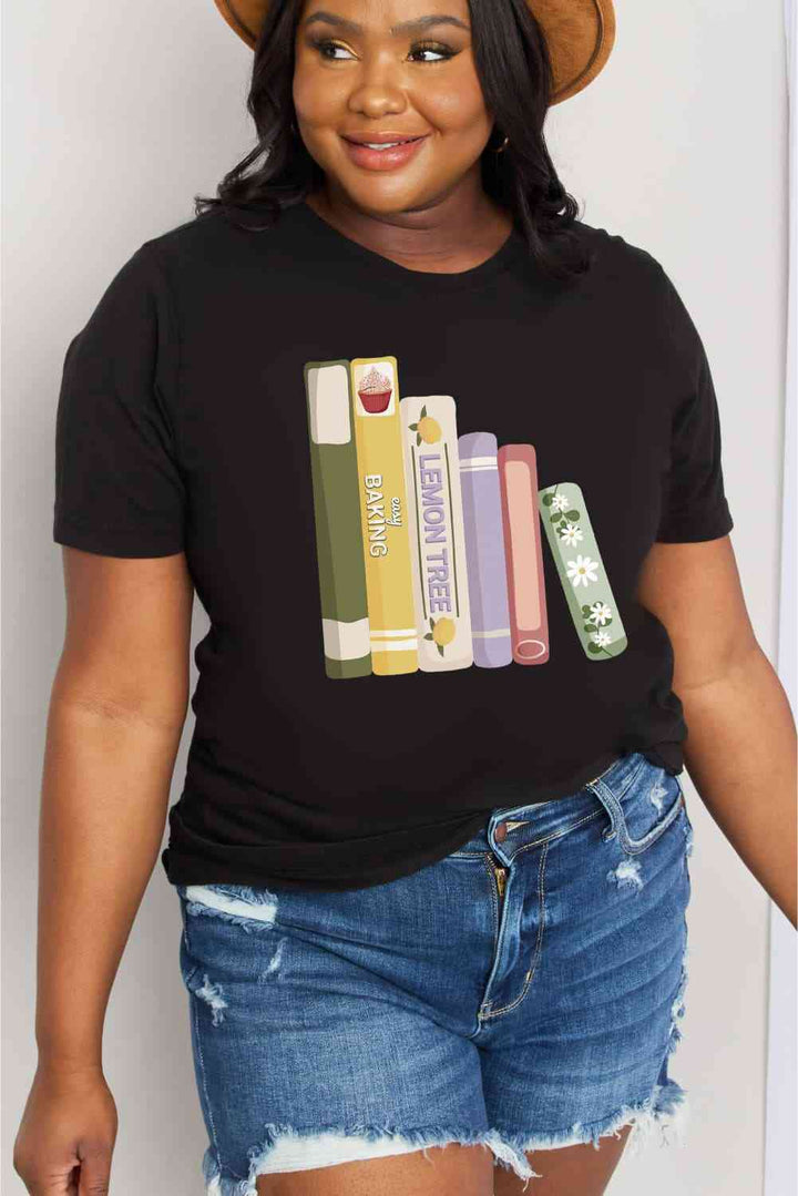 Simply Love Full Size EASY BAKING Graphic Cotton Tee | 1mrk.com