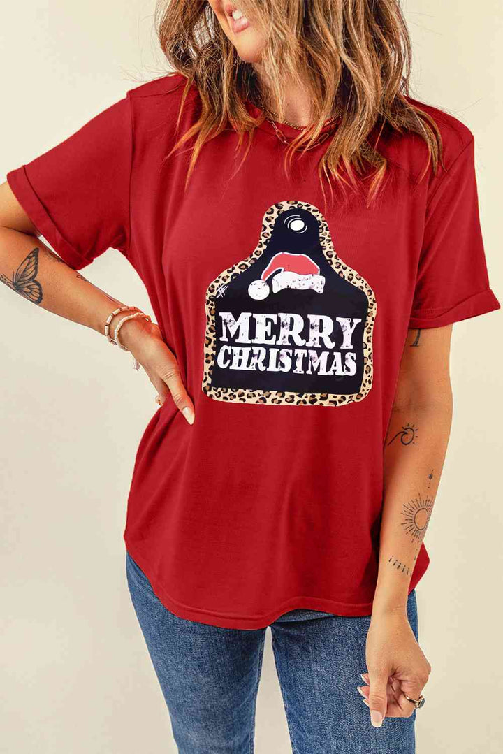 MERRY CHRISTMAS Graphic T-Shirt | 1mrk.com