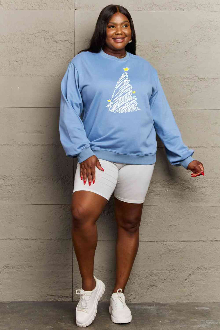 Simply Love Full Size Graphic Sweatshirt |1mrk.com