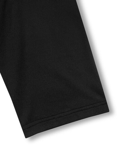 Sleeve Dress Plus Size Ruffle Trim Round Neck Long | 1mrk.com