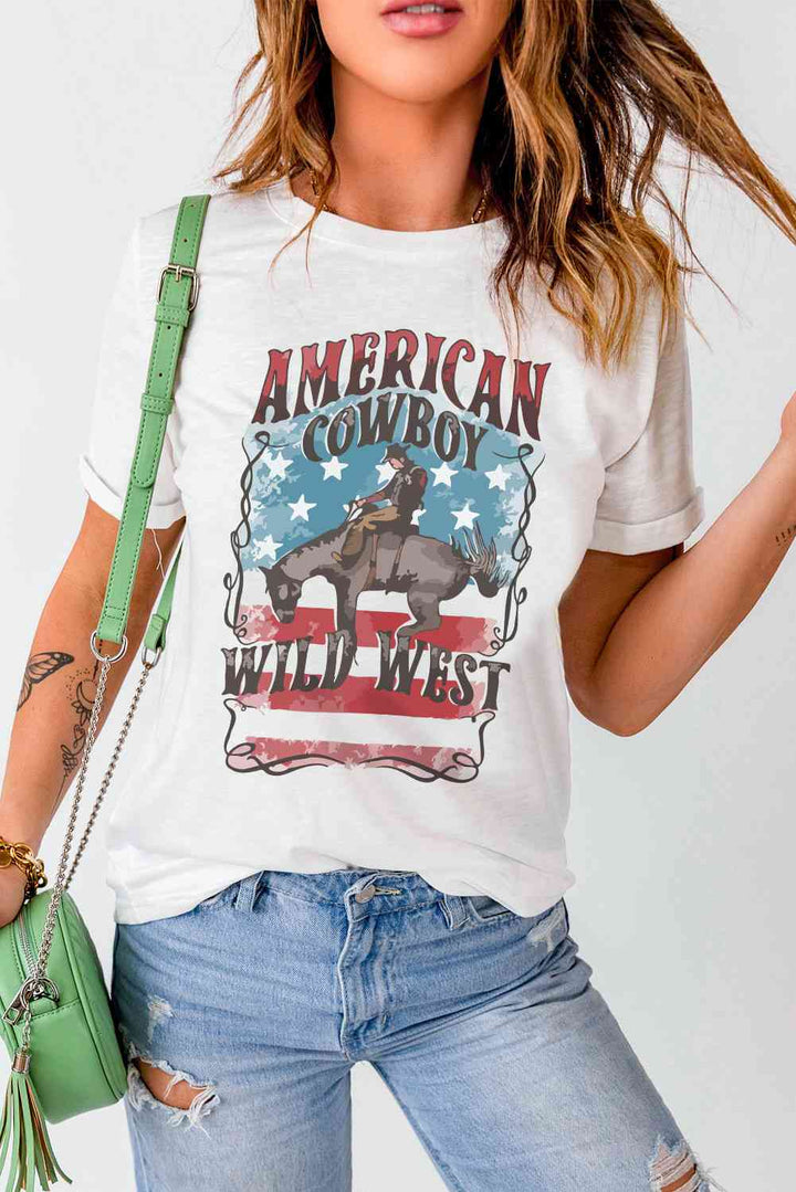 AMERICAN COWBOY WILD WEST Tee Shirt | 1mrk.com