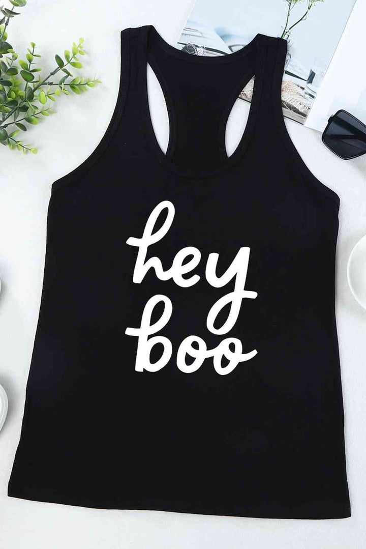 HEY BOO Graphic Tank Top | 1mrk.com