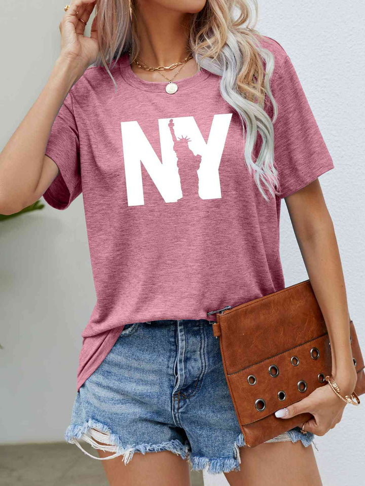 NY the Statue of Liberty Graphic Tee | 1mrk.com