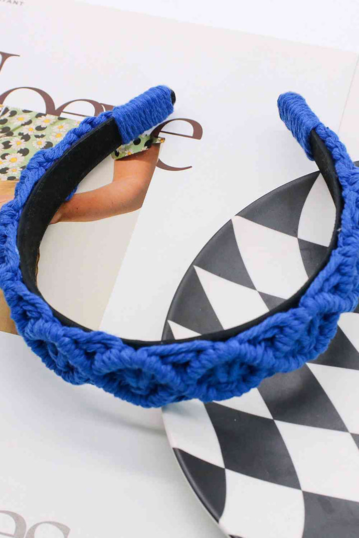 Can't Stop Your Shine Macrame Headband |1mrk.com