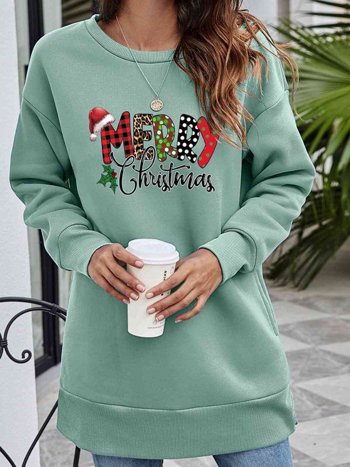 MERRY CHRISTMAS Graphic Sweatshirt |1mrk.com