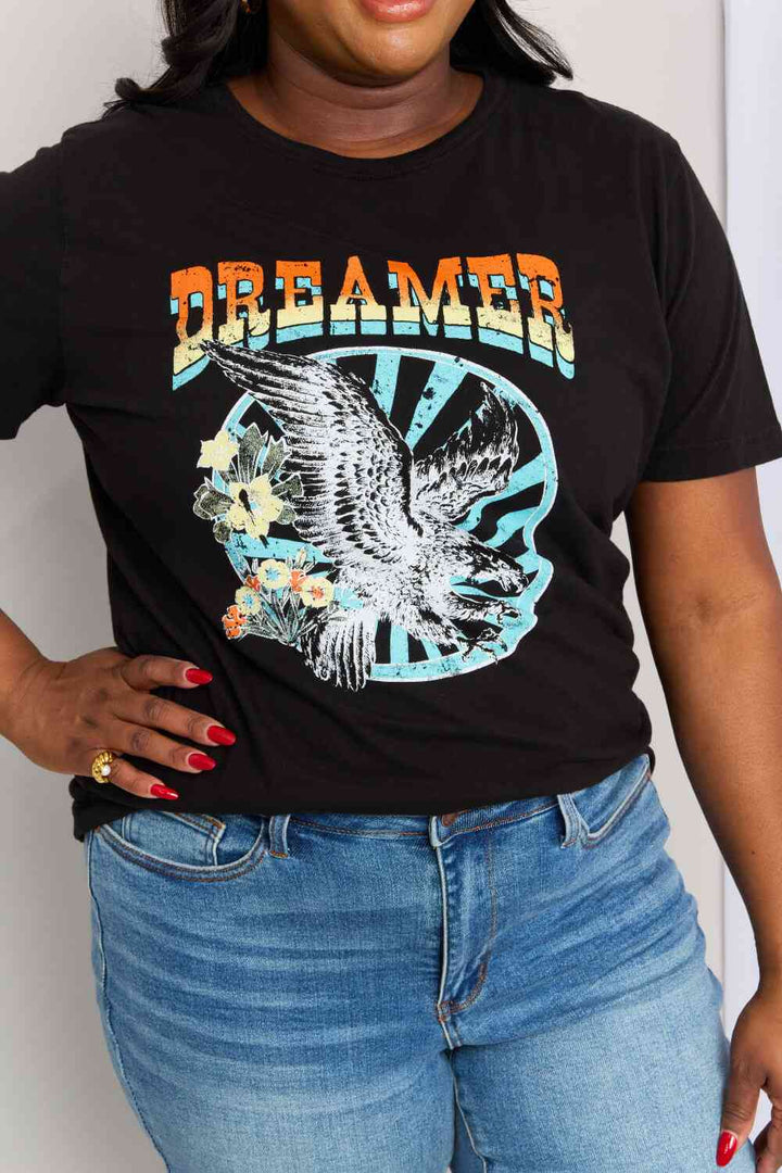 mineB Full Size DREAMER Graphic T-Shirt | 1mrk.com