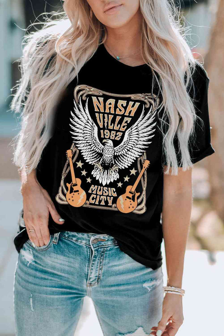 NASHVILLE 1982 MUSIC CITY Tee | 1mrk.com