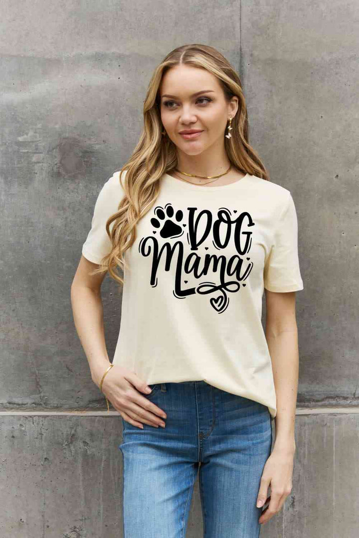 Simply Love Simply Love Full Size DOG MAMA Graphic Cotton T-Shirt | 1mrk.com