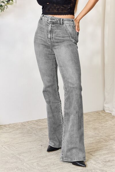 Kancan High Waist Slim Flare Jeans | 1mrk.com