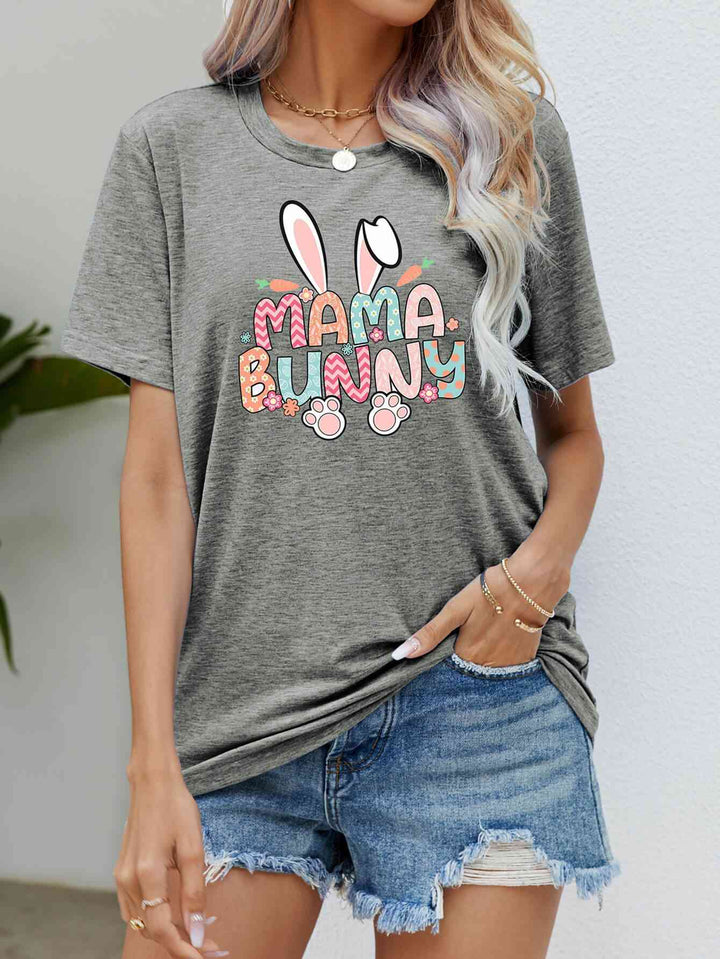 MAMA BUNNY Easter Graphic Short Sleeve Tee | 1mrk.com