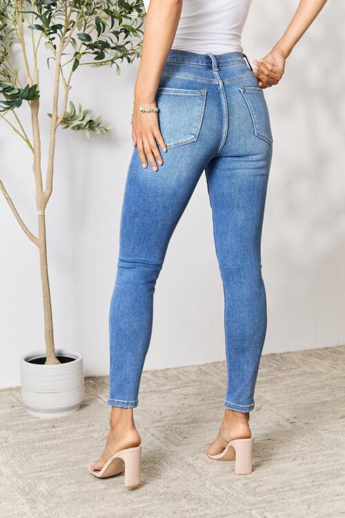 BAYEAS Skinny Cropped Jeans | 1mrk.com