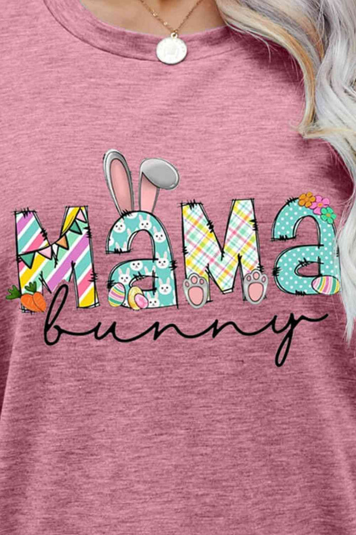 MAMA BUNNY Easter Graphic Tee | 1mrk.com