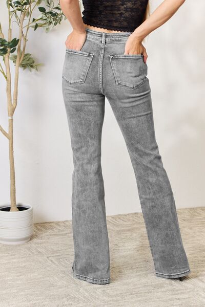 Kancan High Waist Slim Flare Jeans | 1mrk.com