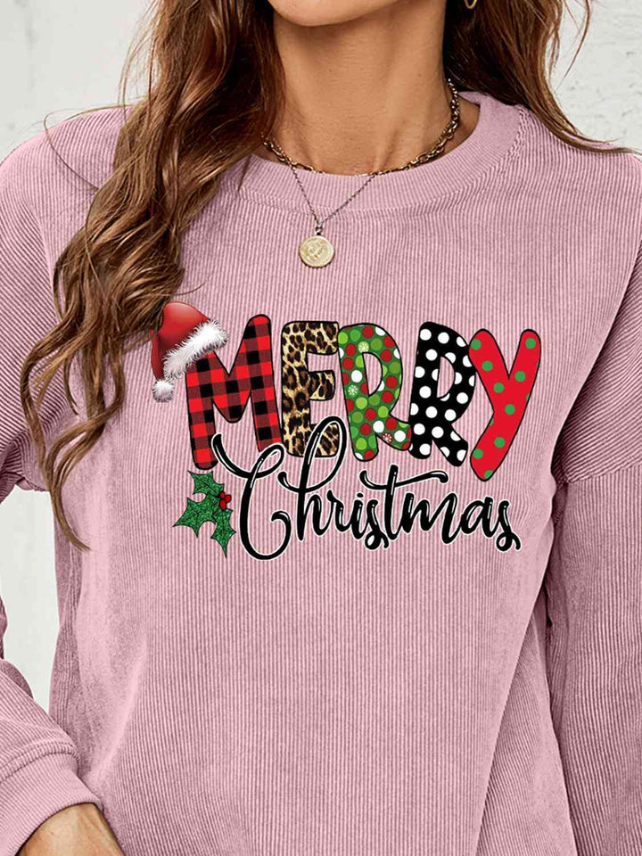 MERRY CHRISTMAS Graphic Sweatshirt |1mrk.com