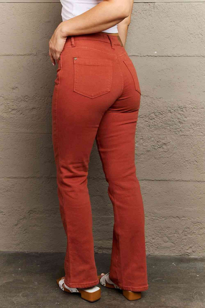 Judy Blue Olivia Full Size Mid Rise Slim Bootcut Jeans | 1mrk.com