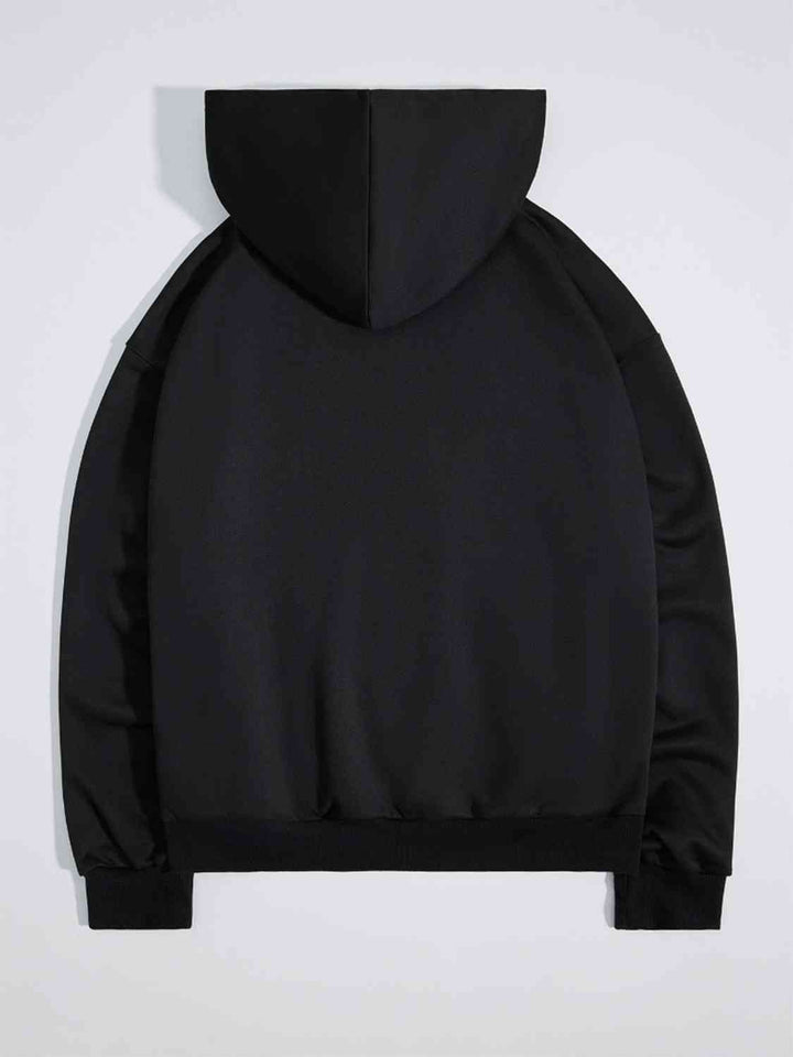 Graphic Zip-Up Hooded Jacket | 1mrk.com