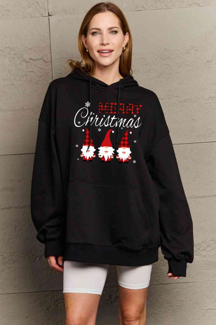 Simply Love Full Size MERRY CHRISTMAS Graphic Hoodie | 1mrk.com