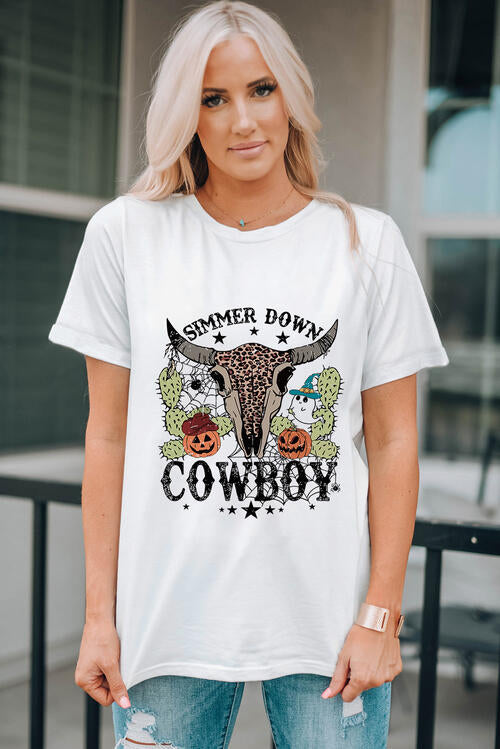 COWBOY Graphic Short Sleeve T-Shirt | 1mrk.com