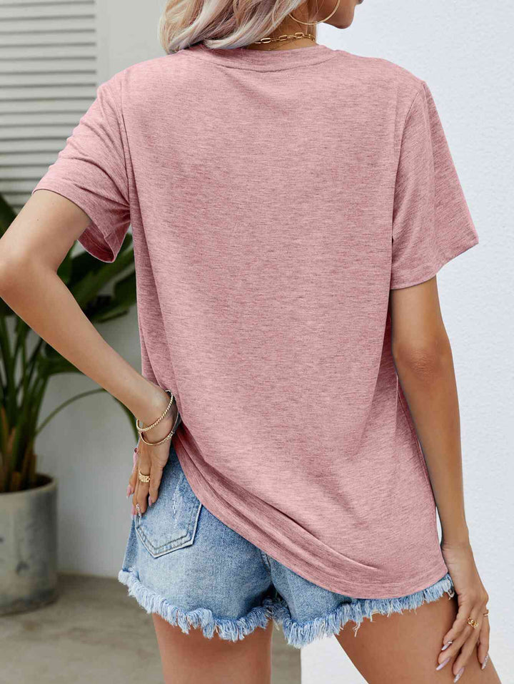 I DO CRAFTS Round Neck T-Shirt | 1mrk.com