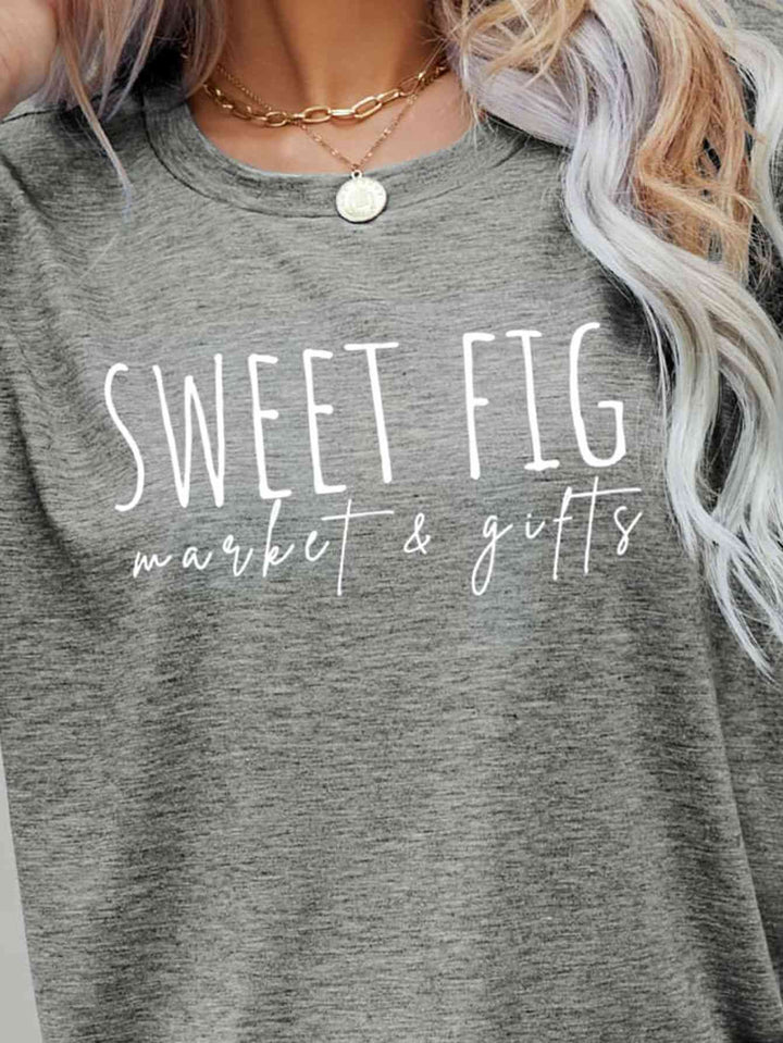 SWEET FIG MARKET & GIFTS Graphic Tee | 1mrk.com